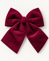 Kerststrik Donkergroen en Bordeaux rood