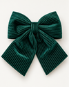 Kerststrik Donkergroen en Bordeaux rood