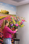 zijden bloemen boeket