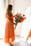 Zijden boeket zijden bloemen