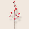 Bonrosa exclusive flowers kunsttak met realistische rode bessen voor een sfeervol en onderhoudsvrij interieur