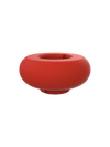 BonLifestyle Modulaire Vaas Vorm 1 Rood 21x8 cm