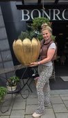 Metal lotus goud