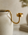 Waxinelicht houder goud