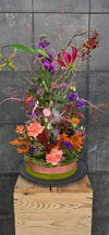Bloementaart over the top