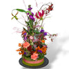 Bloementaart over the top