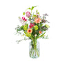 Pluk boeket bloemen
