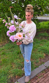 zijden boeket zijdenbloemen