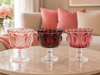 Glaasje op voet Blush Belle