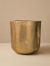 Metalen pot chloé goud