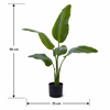 Strelitzia Nicolai kunstplant 90cm