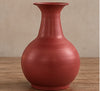 Vaas Bourgondi - rood metaal
